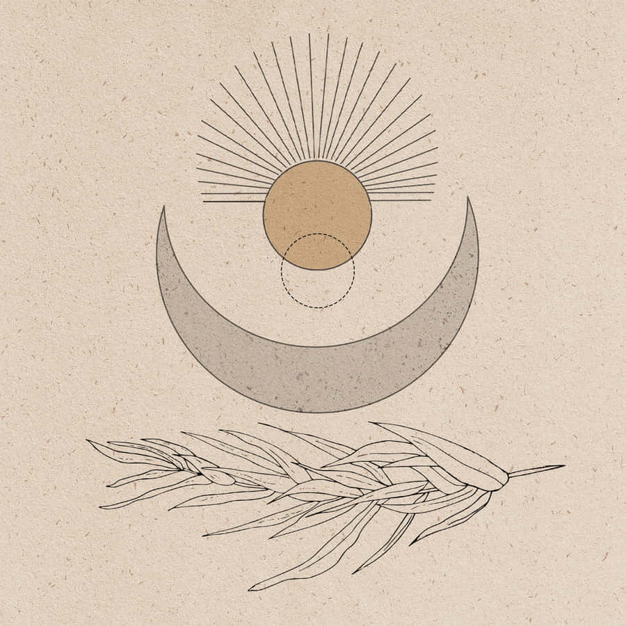 Enjoy An Uplifting, Creative Atmosphere With Boho Art! Wallpaper