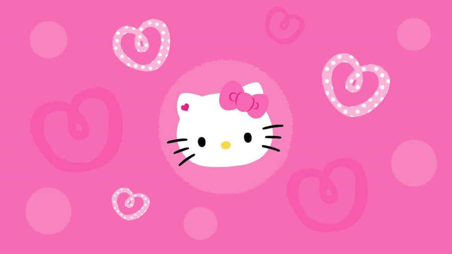 Enjoy Computer Time With Your Favourite Kitty Wallpaper