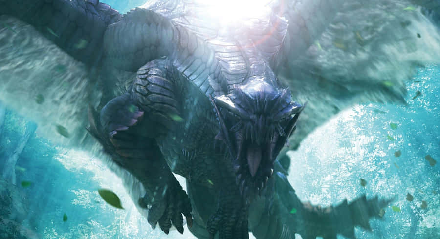 Enjoy The Best Of Monster Hunting With Monster Hunter Desktop Wallpaper