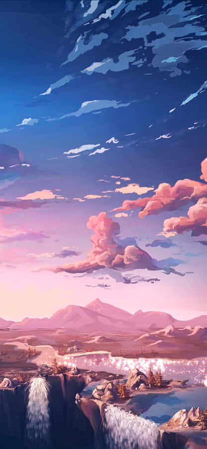 Enjoy The Chill Anime Experience On Your Phone! Wallpaper