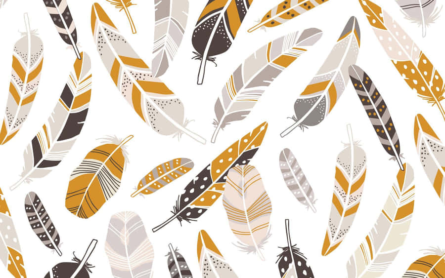 Enjoy The Cozy Vibes Of Autumn With This Beautiful Desktop Wallpaper. Wallpaper