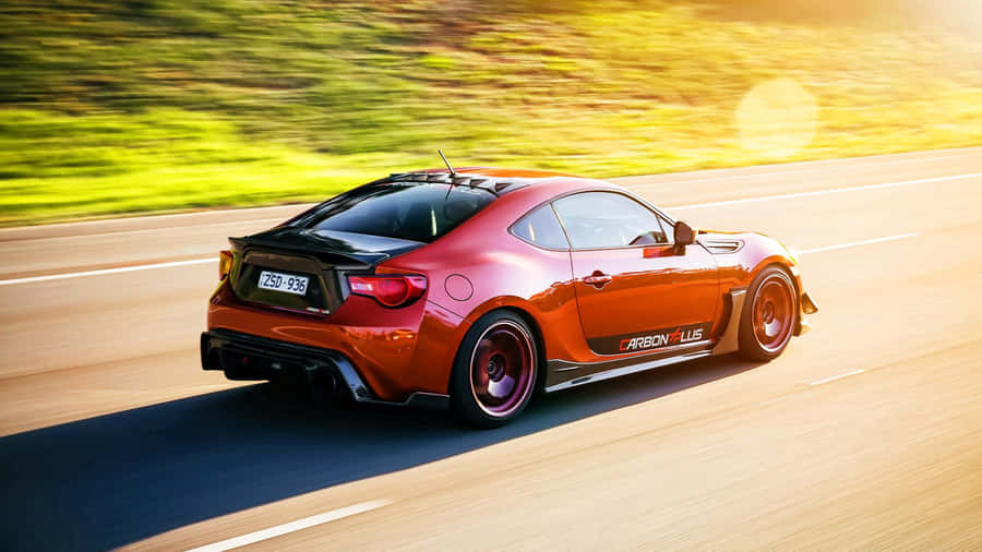 Enjoy The Drive With The Toyota 86 Wallpaper