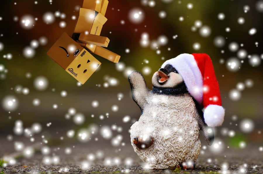 Enjoy The Fun Of The Holidays Wallpaper