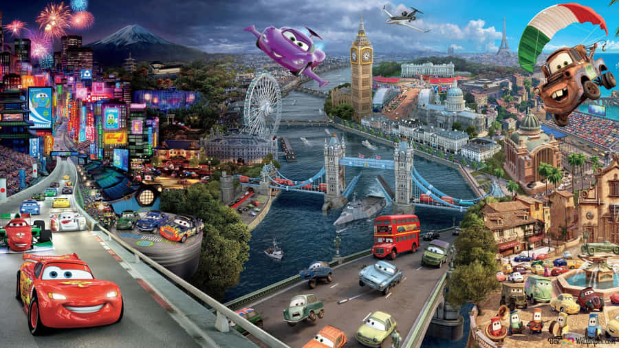 Enjoy The Magical World Of Disney On Your Mac Wallpaper