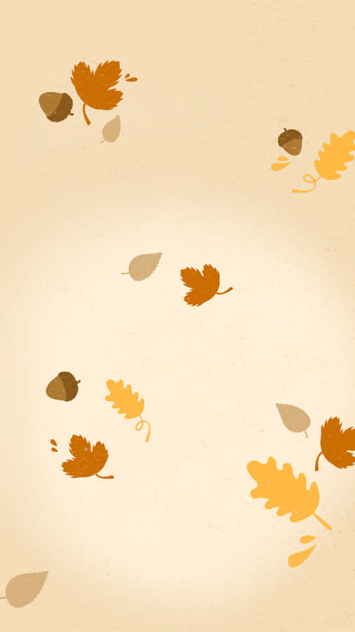 Enjoy The Perfect Autumn With This Cute Iphone Wallpaper Wallpaper