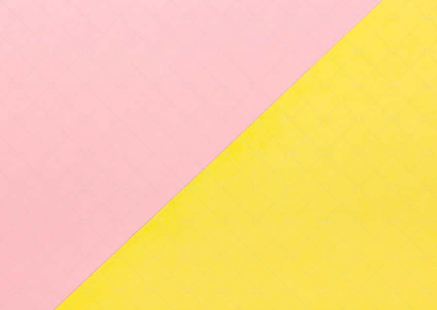 Enjoy Vibrant Colors With Pastel Pink And Yellow Wallpaper