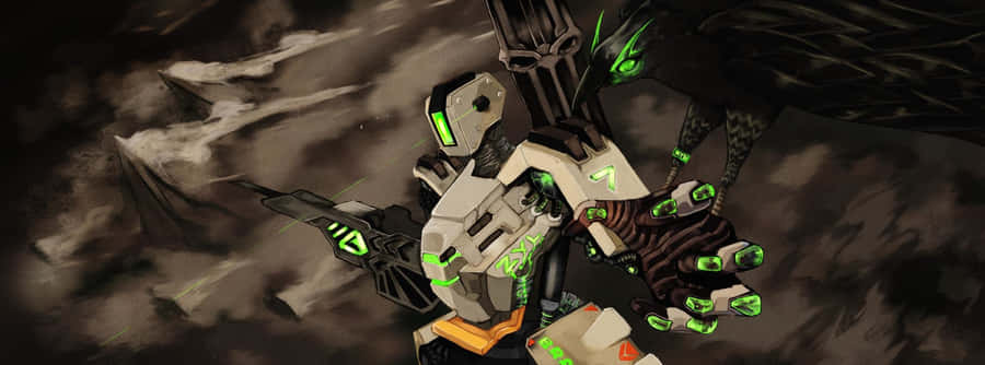 Enjoying Some Friendly Overwatch Dual Wallpaper