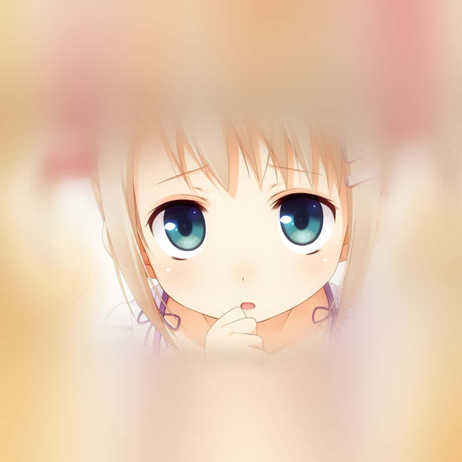Enjoying The Outdoors With Adorable Anime Baby Wallpaper