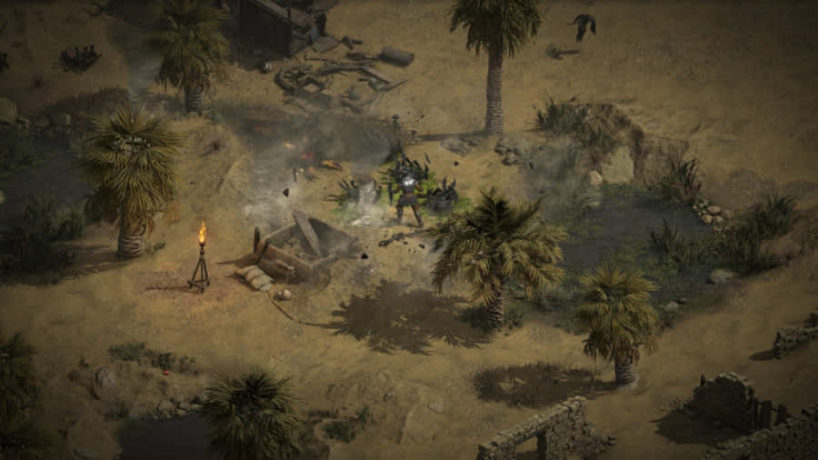 Enter The World Of Diablo 2 Wallpaper