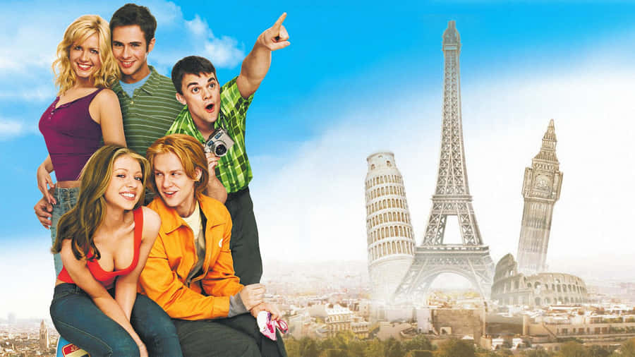 Eurotrip To Tower Of Pisa Wallpaper