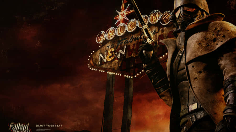 Exciting Fallout Themed Game Art Wallpaper