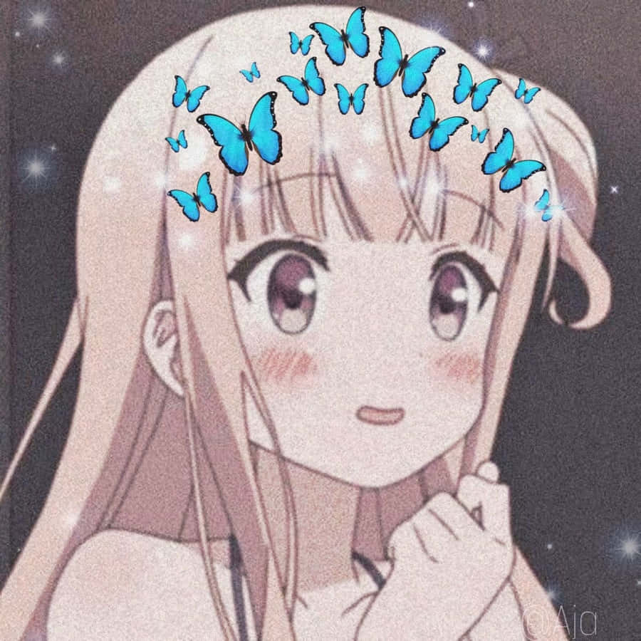 Exciting, Mysterious Anime Girl Pfp Wallpaper