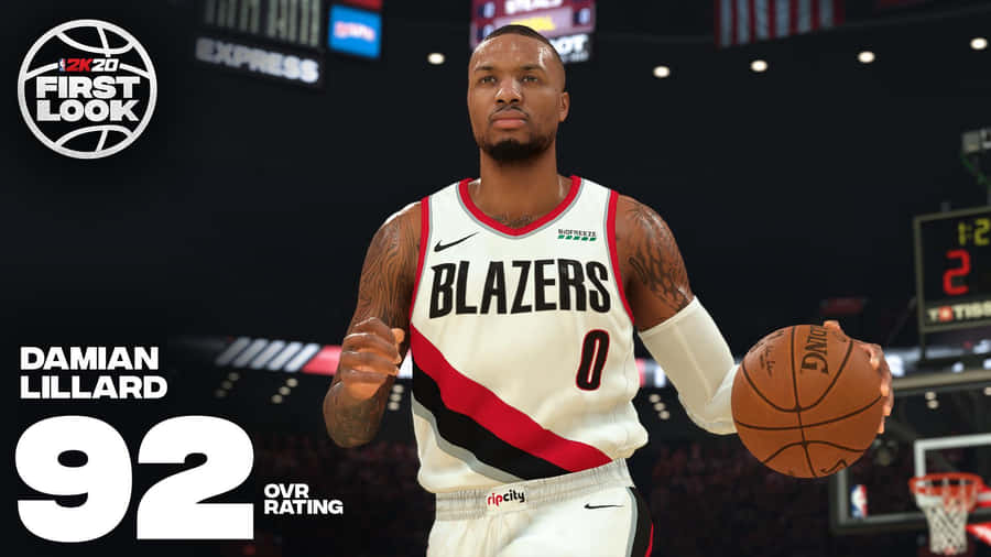 Exciting Nba 2k20 Gameplay Action Wallpaper