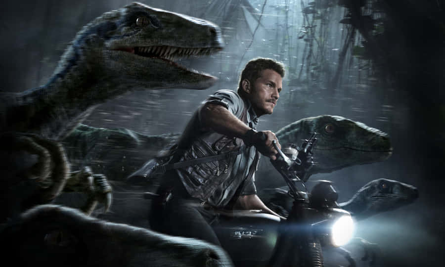 Experience Blue Jurassic World Wallpaper