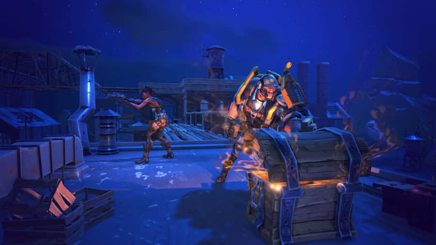 Experience The Battle Royale Phenomenon On Pc Wallpaper
