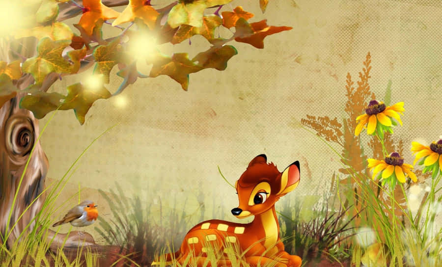 “experience The Beauty Of Nature With Disney Autumn” Wallpaper