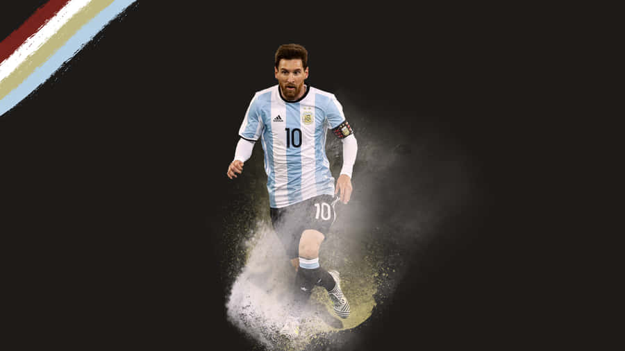 Experience The Coolness Of Messi Wallpaper