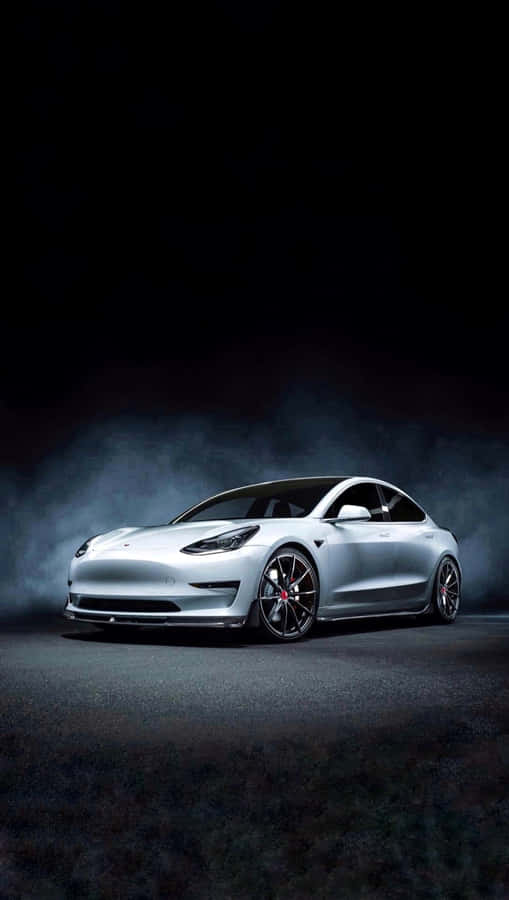 Experience The Functionality And Convenience Of Tesla's Latest Iphone Wallpaper