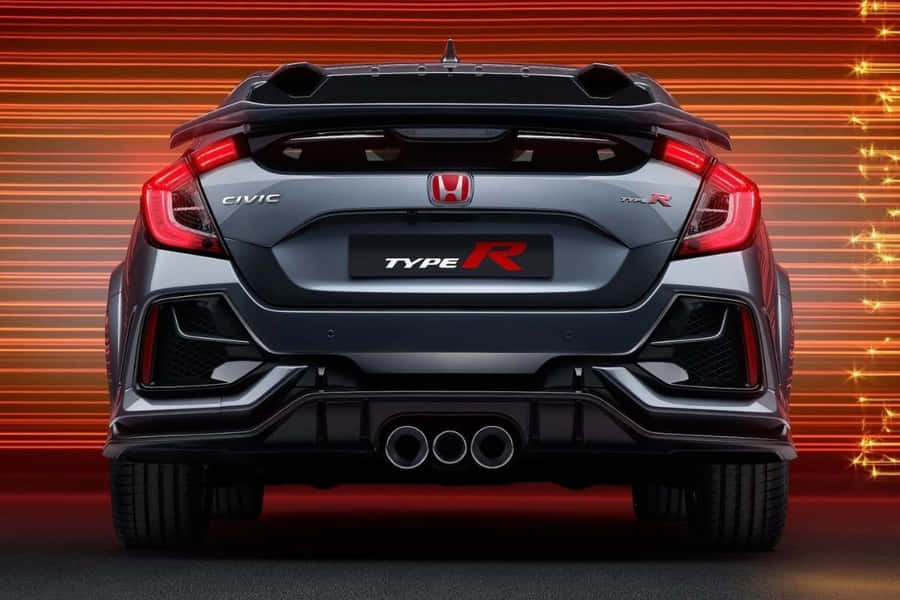 Experience The Thrill Of The Road With Honda Civic Type R Wallpaper