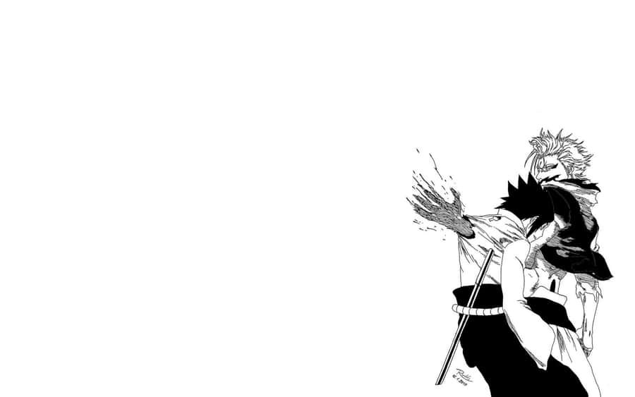 Explore Konoha With Naruto In White! Wallpaper