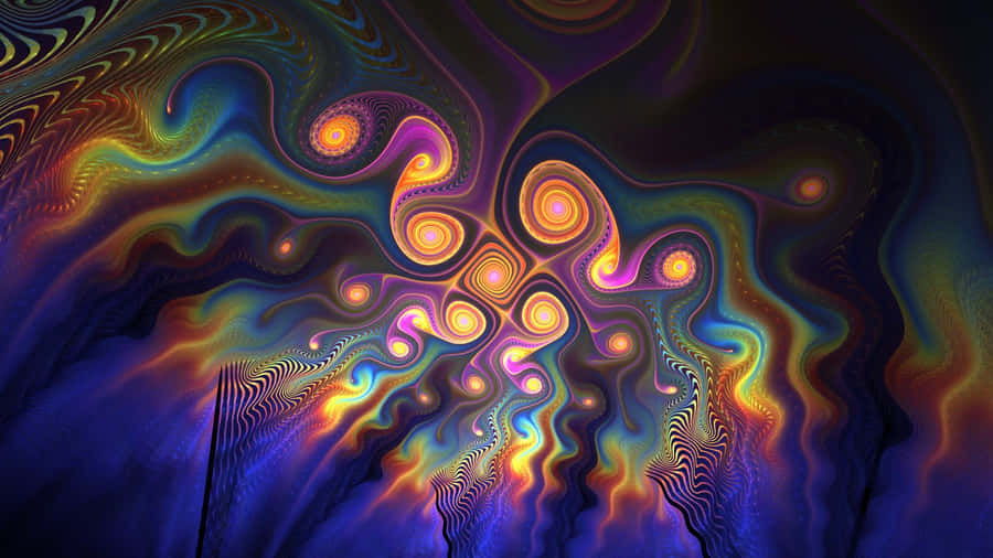 Explore The Complexity Of Fractals Wallpaper