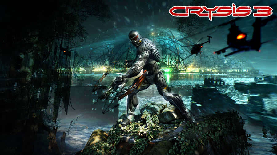 Explore The Dangerous City Of Crysis 3 And Take Back What’s Yours. Wallpaper