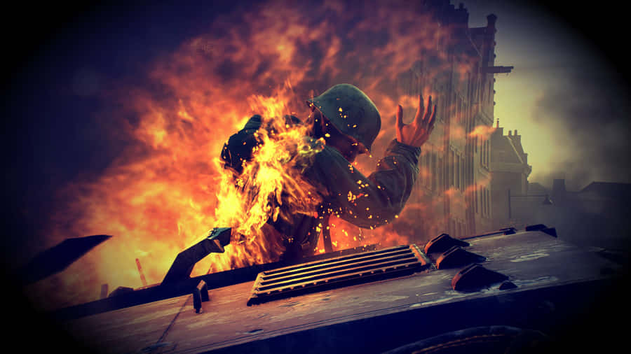 Explore The Immersive Battlefield With Battlefield 4k Wallpaper