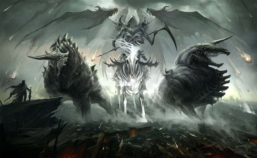 Explore The Magnificent Fantasy World Of Video Gaming Wallpaper