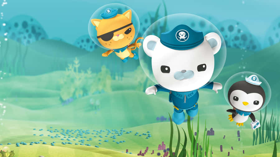 Explore The Undersea World With The Help Of The Octonauts Wallpaper