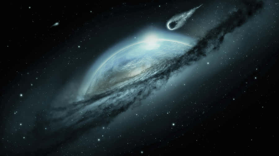 Explore The Universe Of Fantasy Space Wallpaper