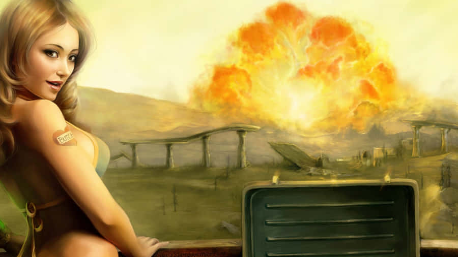 Explore The Vast Post-apocalyptic World Of The Fallout Universe Wallpaper