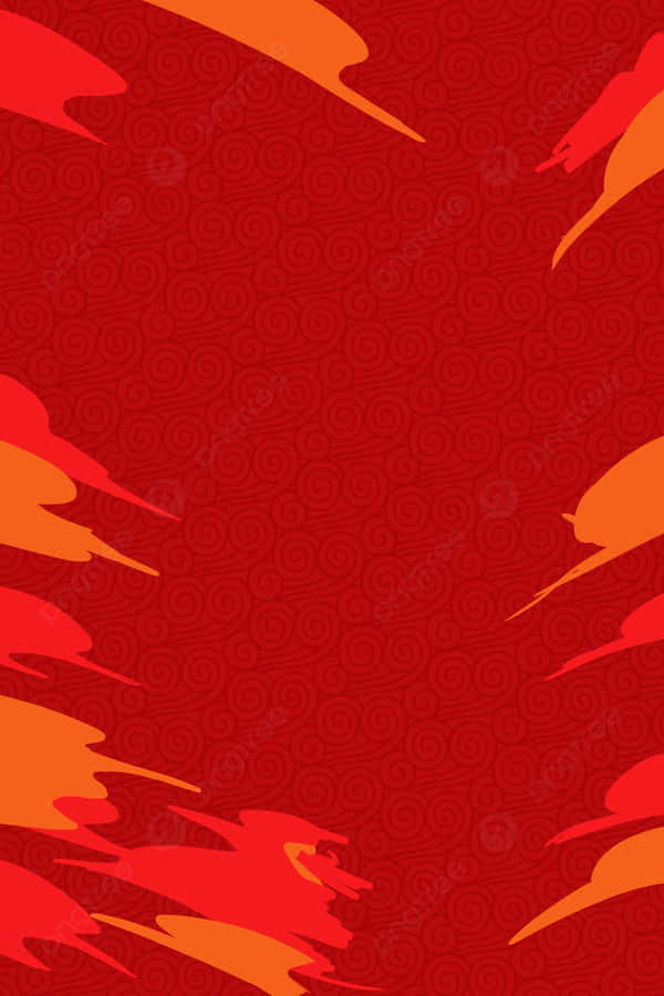 Exploring The Depths Of Red And Orange Wallpaper