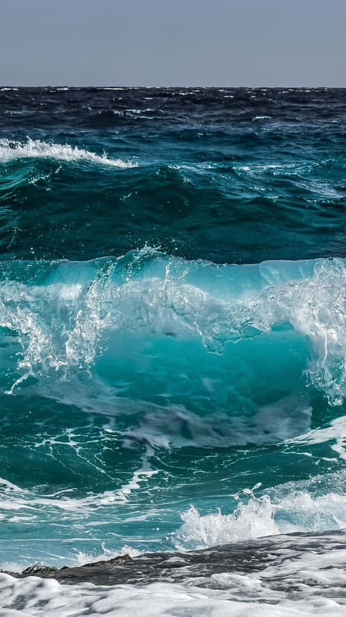 Extreme Ocean Wave Iphone Wallpaper