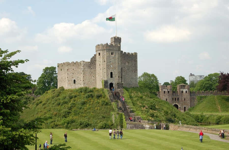 Fantasy Place Called Cardiff Castle Wallpaper
