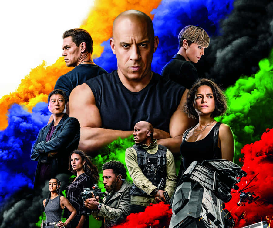 Fast And Furious 9 Characters Wallpaper