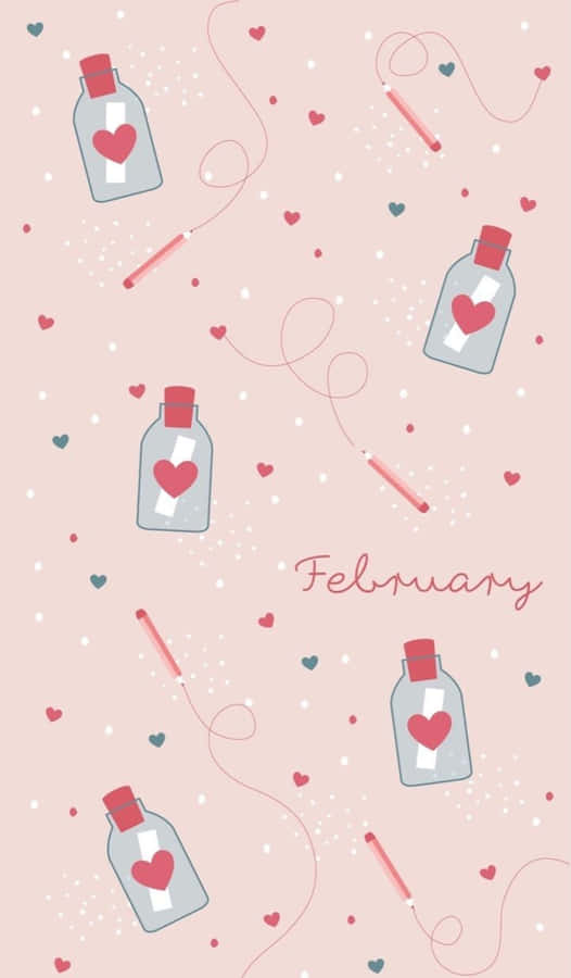 February Iphone Wallpaper With Calendar Wallpaper