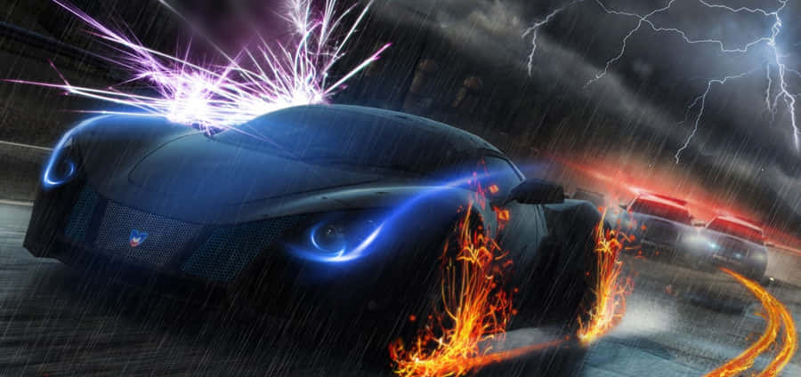 Feel The Adrenaline Of Fast-paced Racing With Need For Speed On Pc Wallpaper