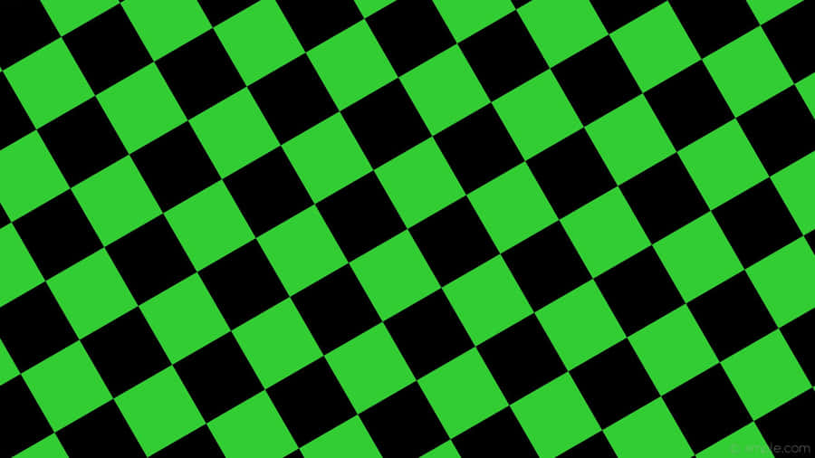 Feel The Bright Colors Of A Neon Green Aesthetic Desktop. Wallpaper