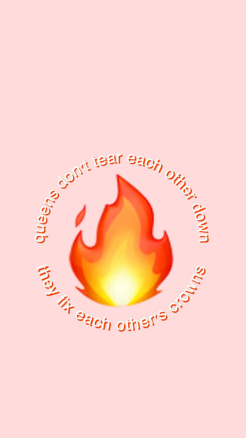 Feel The Fierce Fire Of Passion And Creativity Wallpaper