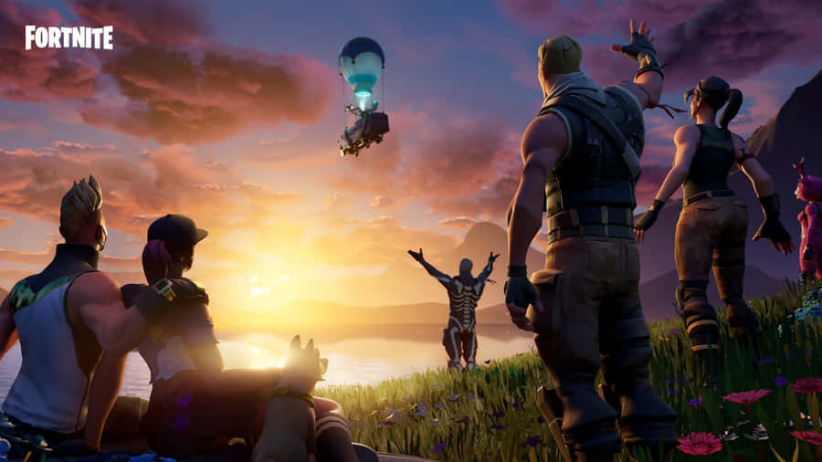 Feel The Future With Fortnite Chapter 2 Season 7 Wallpaper