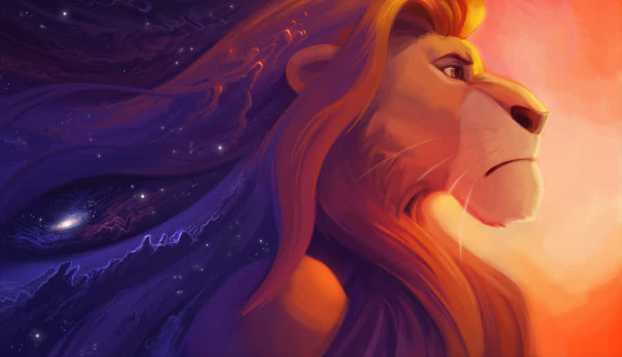 Feel The Magic Of The Circle Of Life With This Lion King Aesthetic Wallpaper