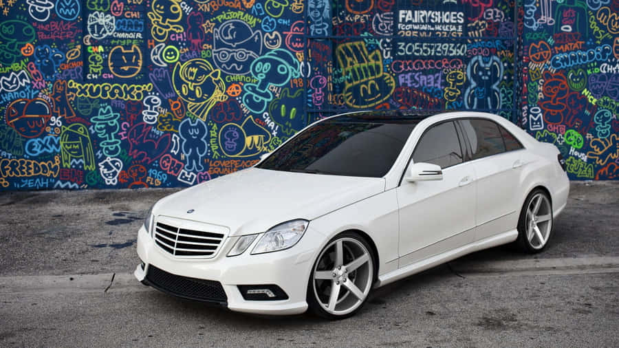 Feel The Power Of Mercedes-benz. Wallpaper