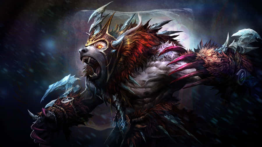 Ferocious_ Werewolf_ Artwork Wallpaper