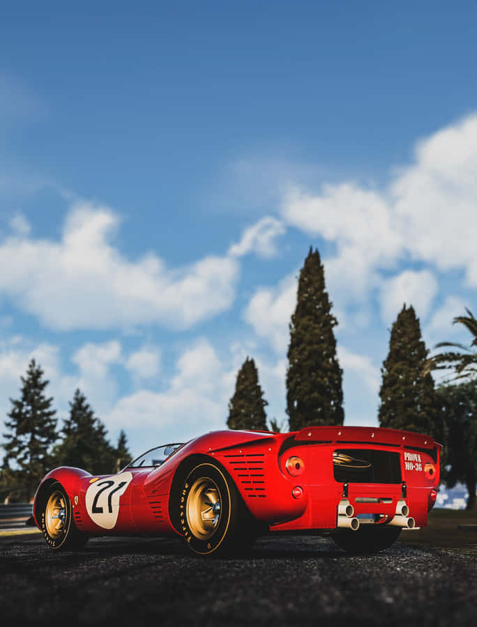 Ferrari 330 Vintage Sports Car Wallpaper