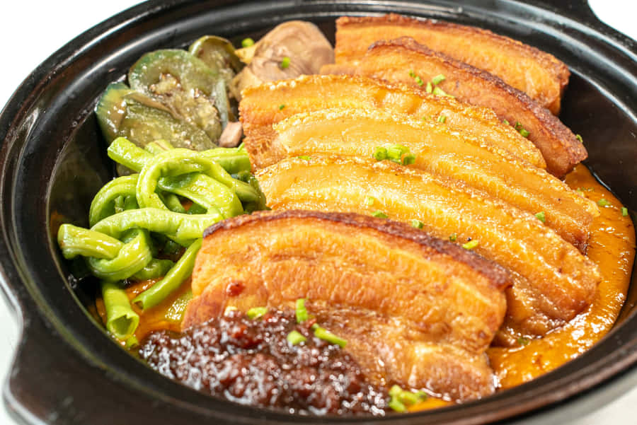 Filipino Stew With Thick Peanut Sauce Kare-kare Wallpaper