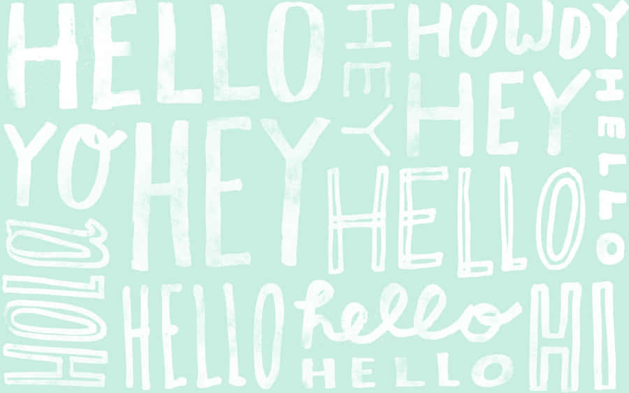 Find Beauty In The Details Of This Teal Aesthetic Laptop Wallpaper