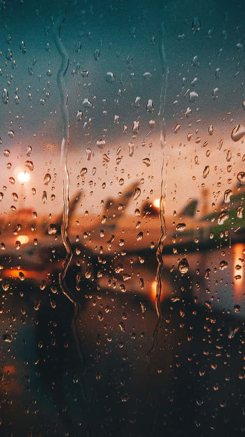 “find Solace In The Sound Of Rain.” Wallpaper
