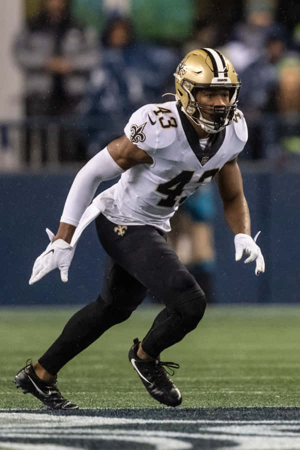 Focused Football Player43 Wallpaper