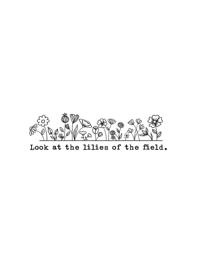 Follow The Minimalist Bible Wallpaper
