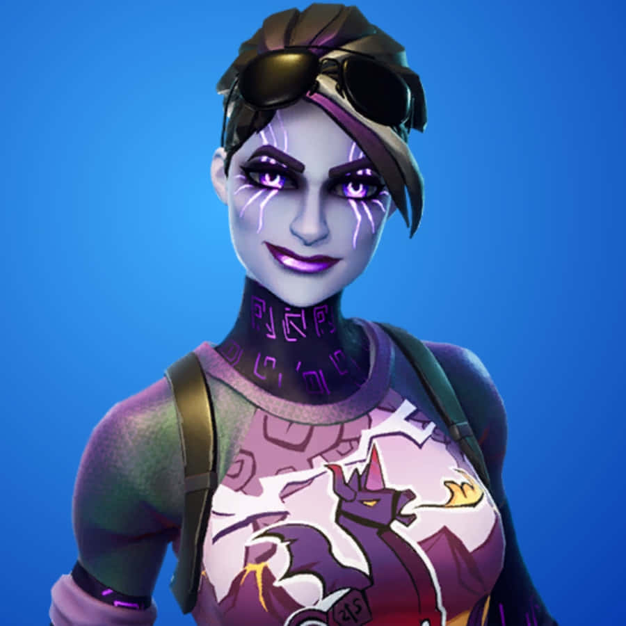 Fortnite Dark Bomber Character Portrait Wallpaper